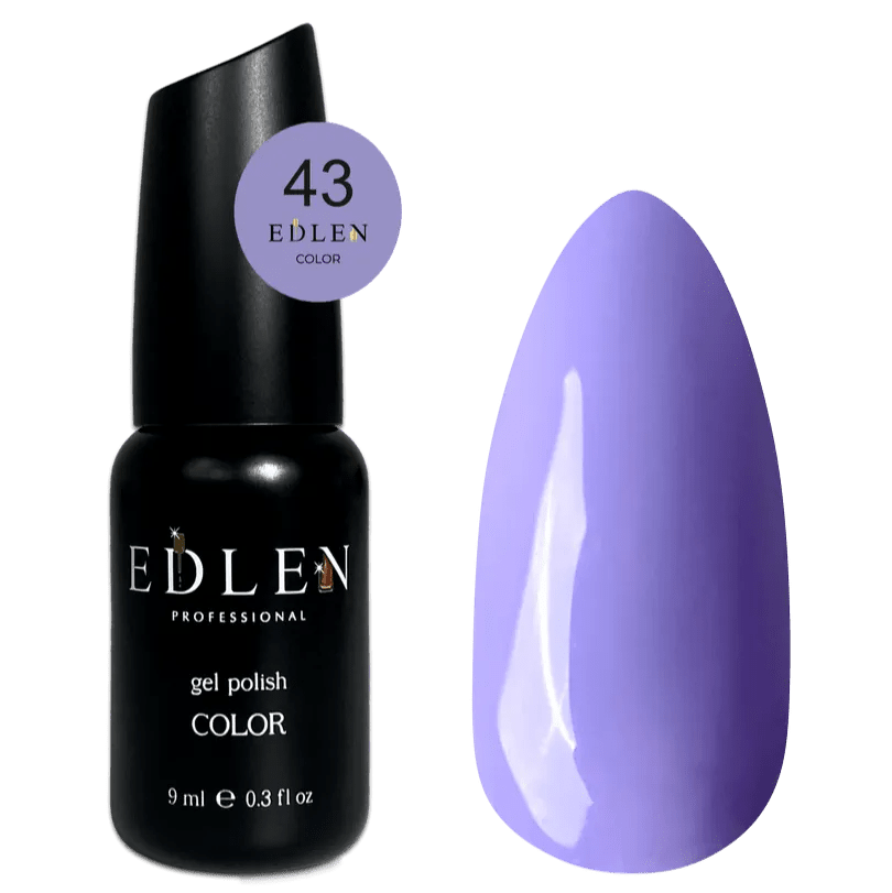 EDLEN Color Gel Polish 043, 9 ml - Level Up Beauty Supply