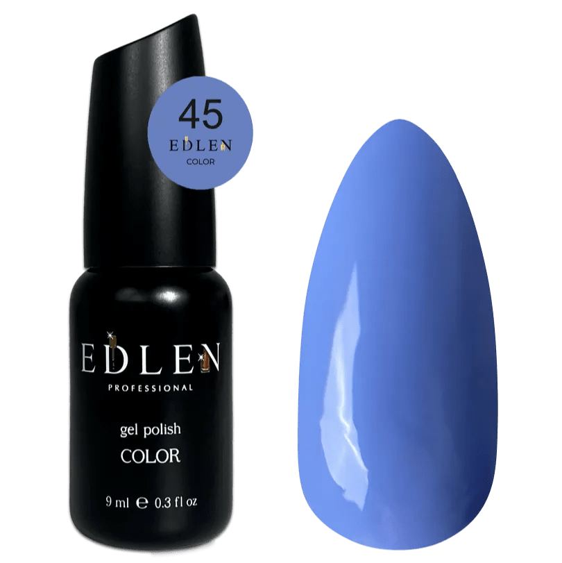 EDLEN Color Gel Polish 045, 9 ml - Level Up Beauty Supply