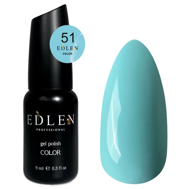 EDLEN Color Gel Polish #051, 9 ml