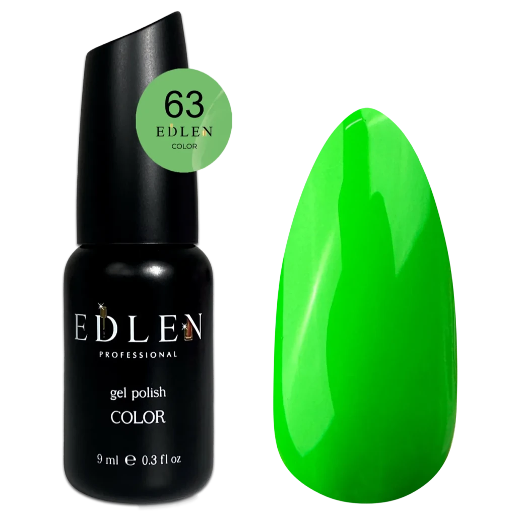 EDLEN Color Gel Polish 063, 9 ml - Level Up Beauty Supply