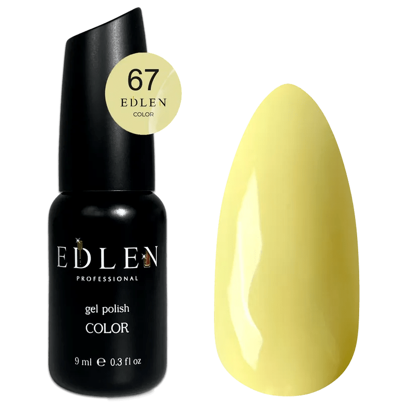 EDLEN Color Gel Polish 067, 9 ml - Level Up Beauty Supply