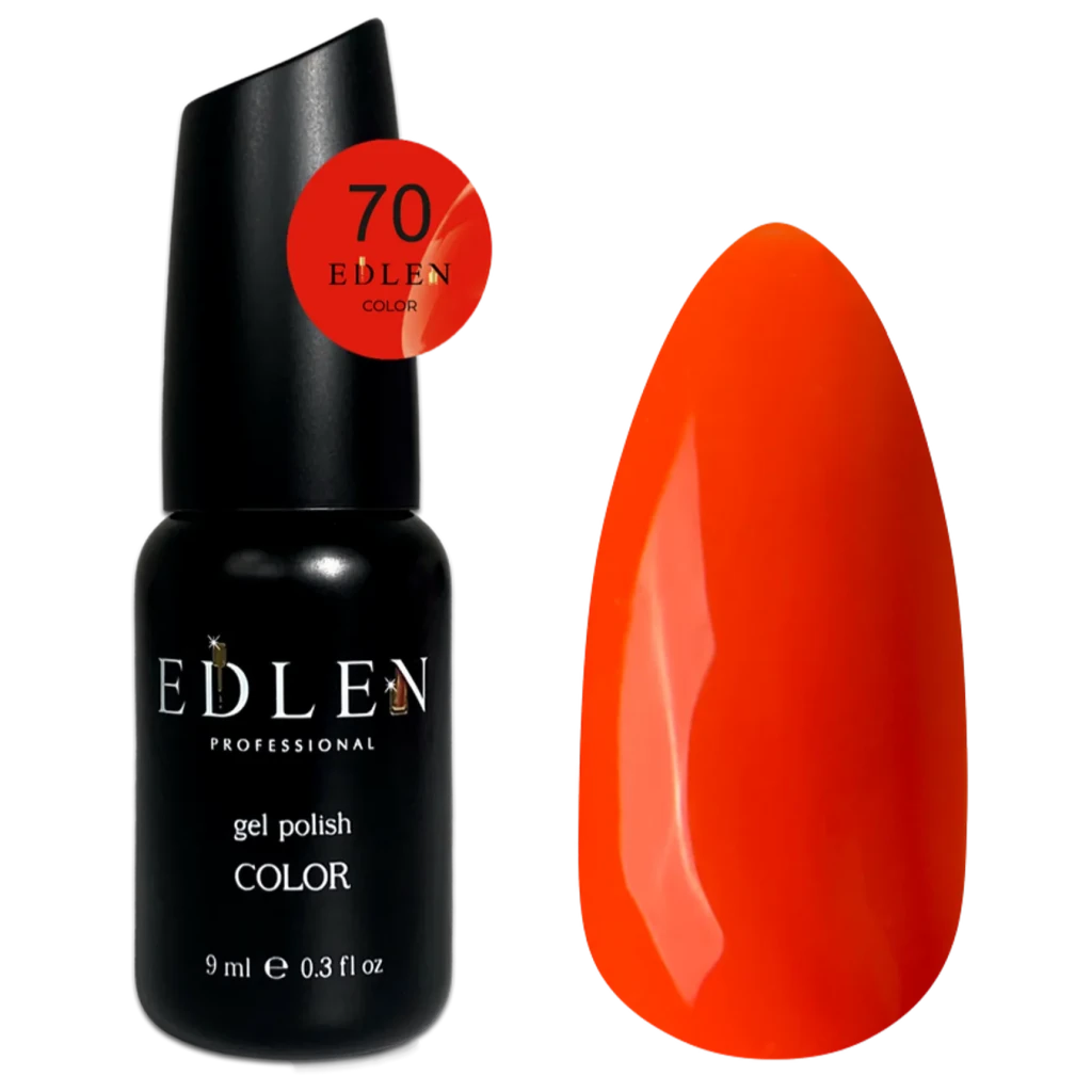 EDLEN Color Gel Polish 070, 9 ml - Level Up Beauty Supply