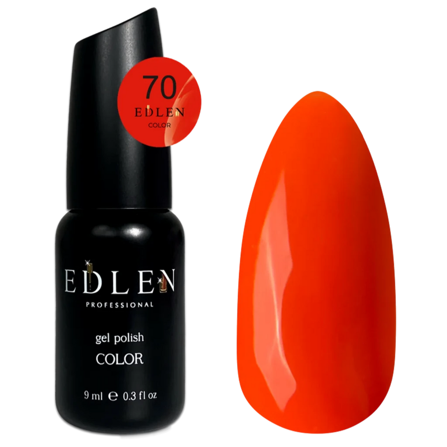 EDLEN Color Gel Polish 070, 9 ml - Level Up Beauty Supply