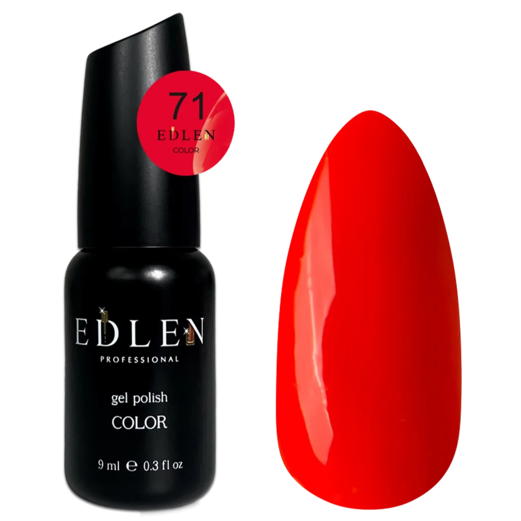 EDLEN Color Gel Polish 071, 9 ml - Level Up Beauty Supply