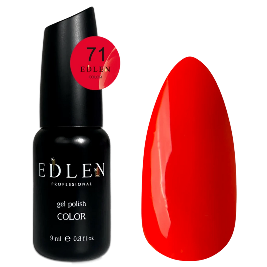EDLEN Color Gel Polish 071, 9 ml - Level Up Beauty Supply