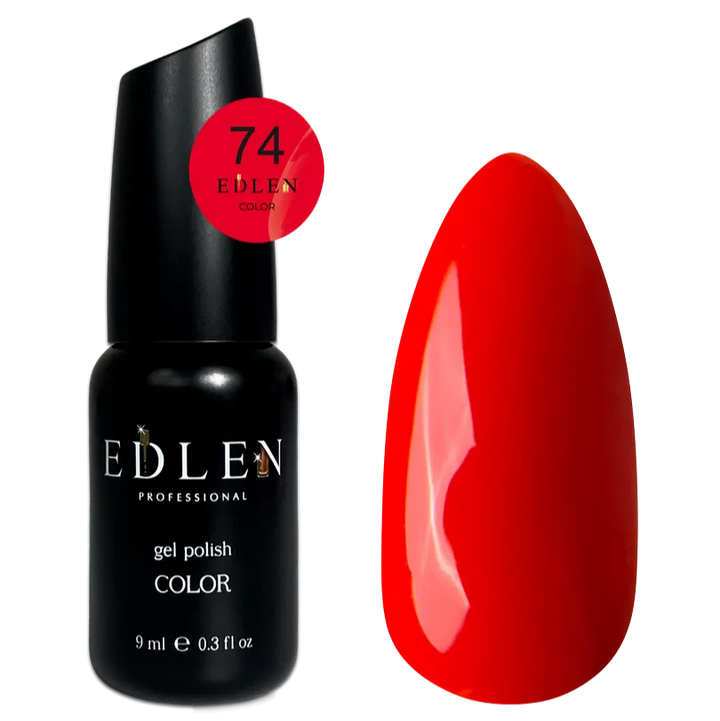 EDLEN Color Gel Polish #074, 9 ml
