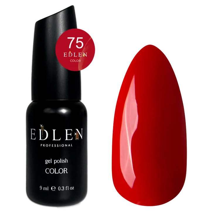 EDLEN Color Gel Polish #075, 9 ml