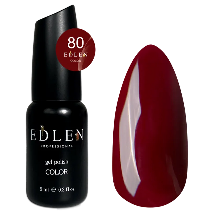 EDLEN Color Gel Polish #080, 9 ml