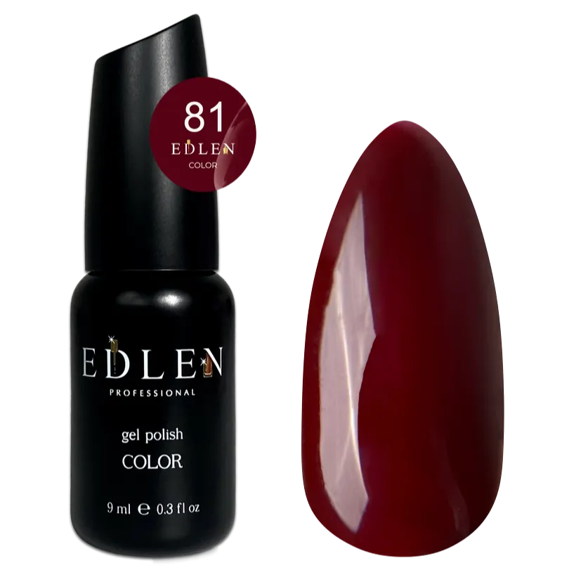 EDLEN Color Gel Polish #081, 9 ml