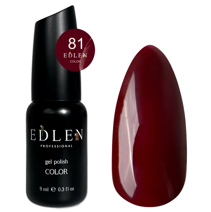 EDLEN Color Gel Polish #081, 9 ml