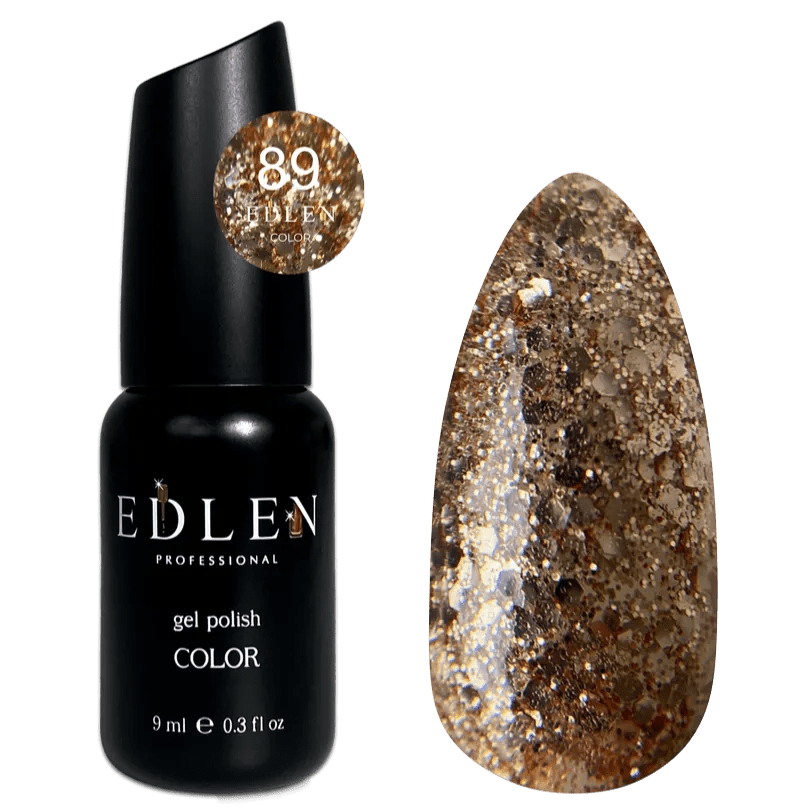 EDLEN Color Gel Polish 089, 9 ml - Level Up Beauty Supply