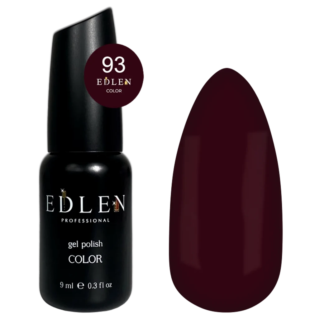 EDLEN Color Gel Polish 093, 9 ml - Level Up Beauty Supply