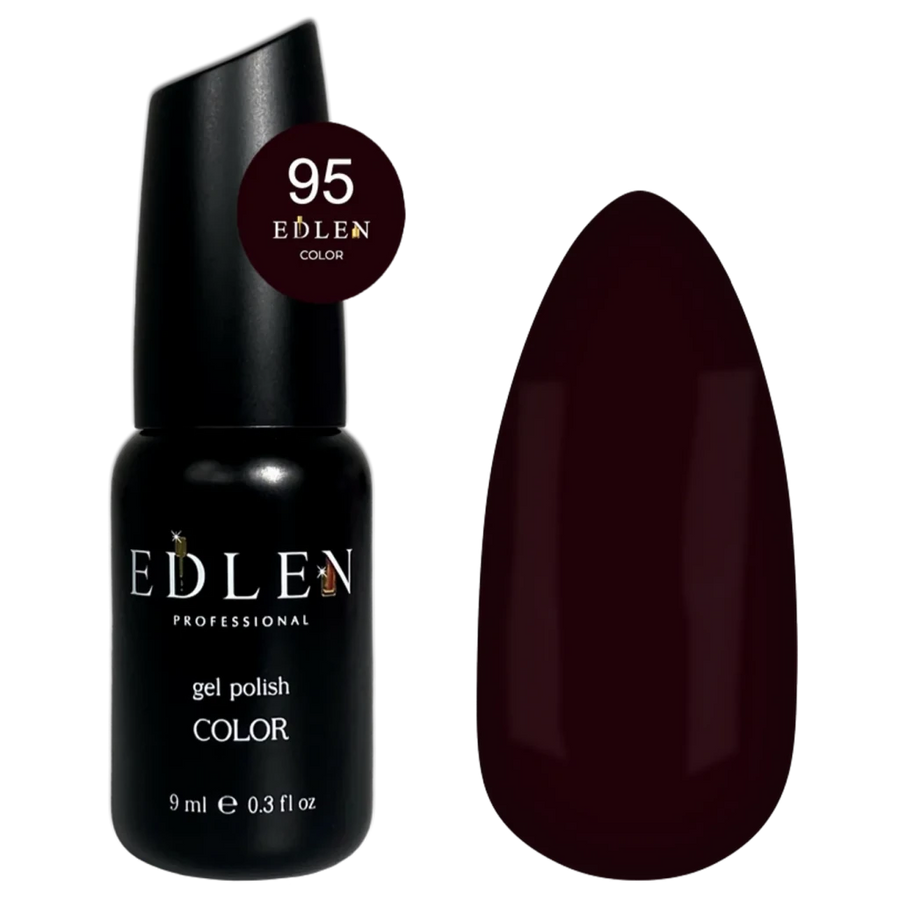 EDLEN Color Gel Polish 095, 9 ml - Level Up Beauty Supply