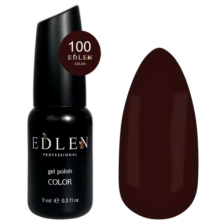 EDLEN Color Gel Polish 100, 9 ml - Level Up Beauty Supply