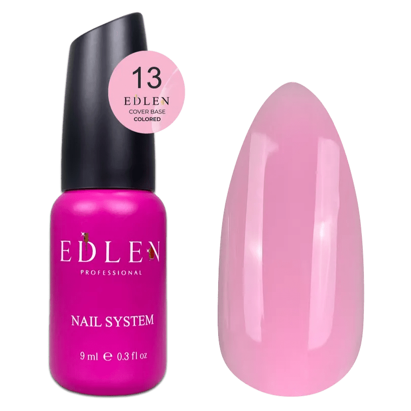 EDLEN Cover Base Colored 13, 9 ml - Level Up Beauty Supply