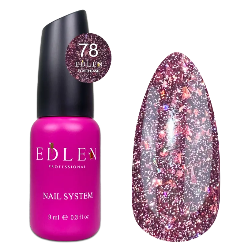 EDLEN Cover Base Flash 78, 9 ml - Level Up Beauty Supply
