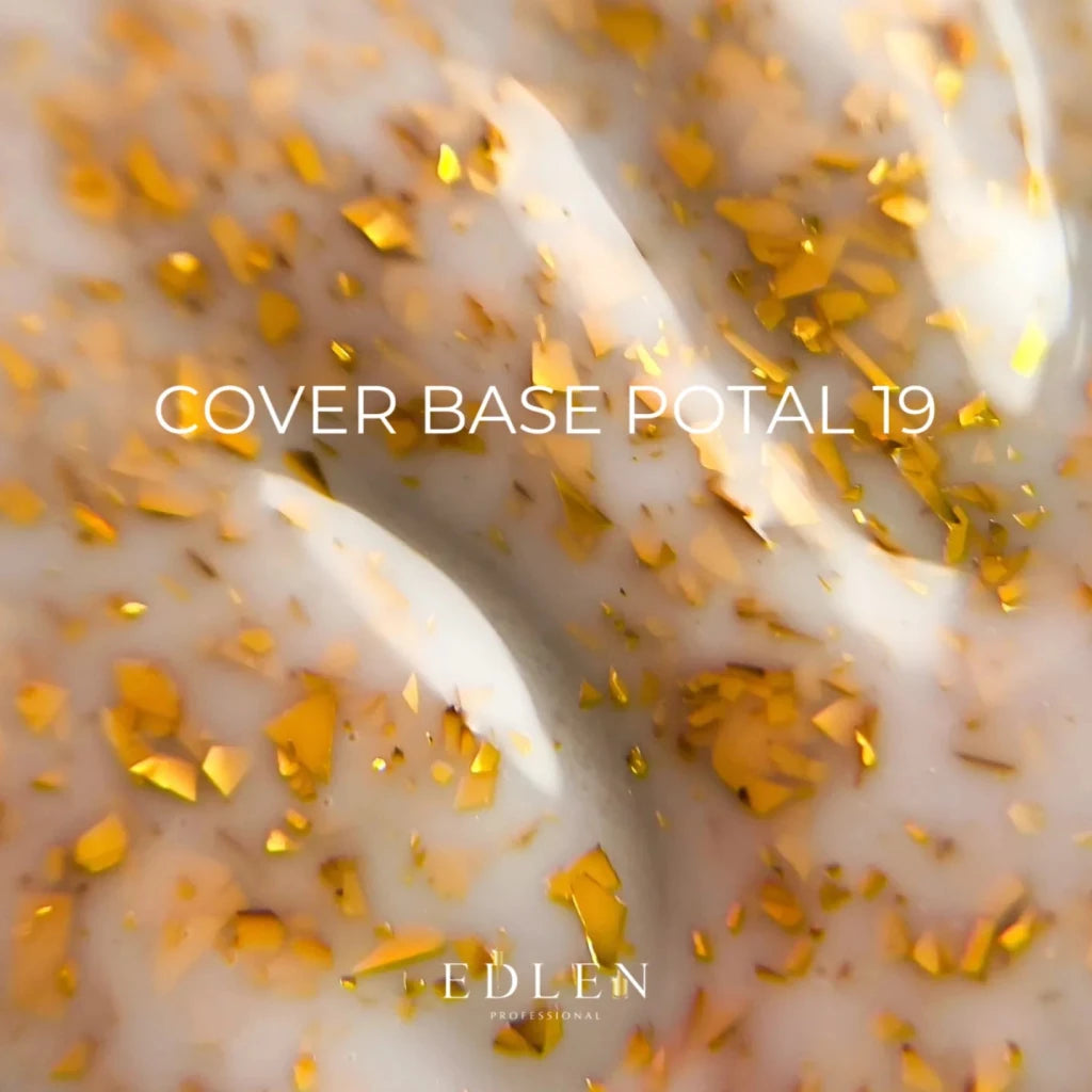EDLEN Cover Base Potal 19, 9 ml - Level Up Beauty Supply