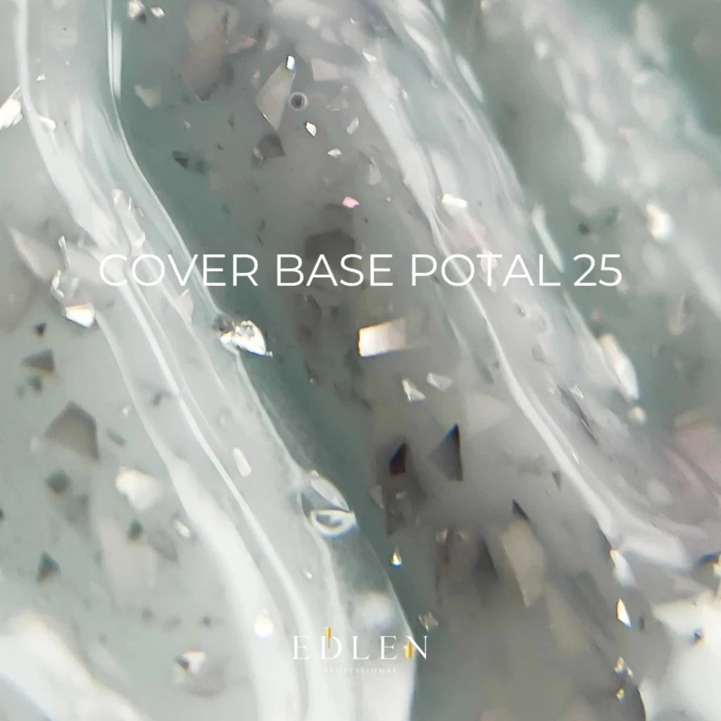 EDLEN Cover Base Potal 25, 9 ml - Level Up Beauty Supply