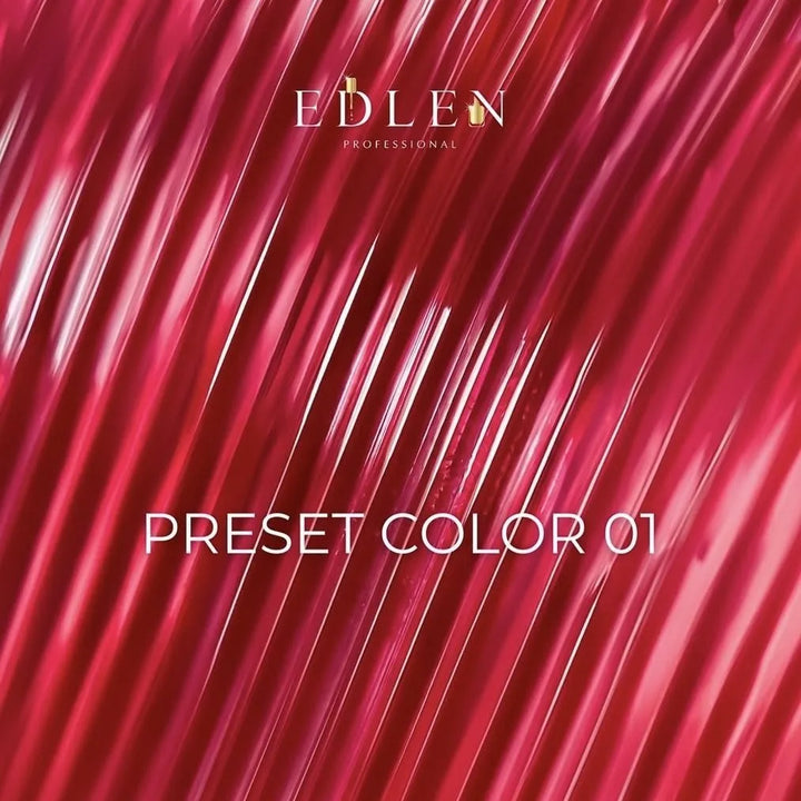 EDLEN Vitrage Color Gel Polish Preset #001, 9 ml