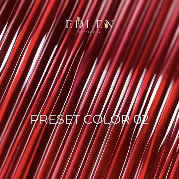 EDLEN Vitrage Color Gel Polish Preset #002, 9 ml