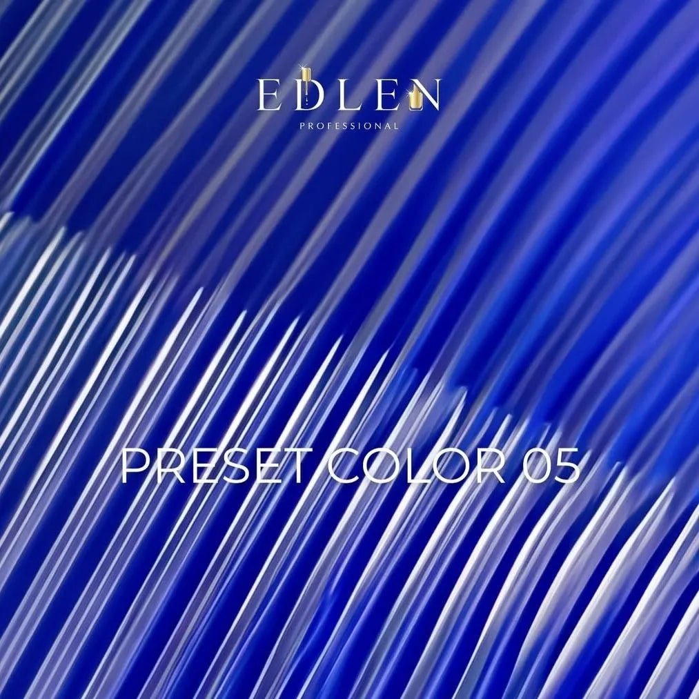 EDLEN Vitrage Color Gel Polish Preset 005, 9 ml - Level Up Beauty Supply