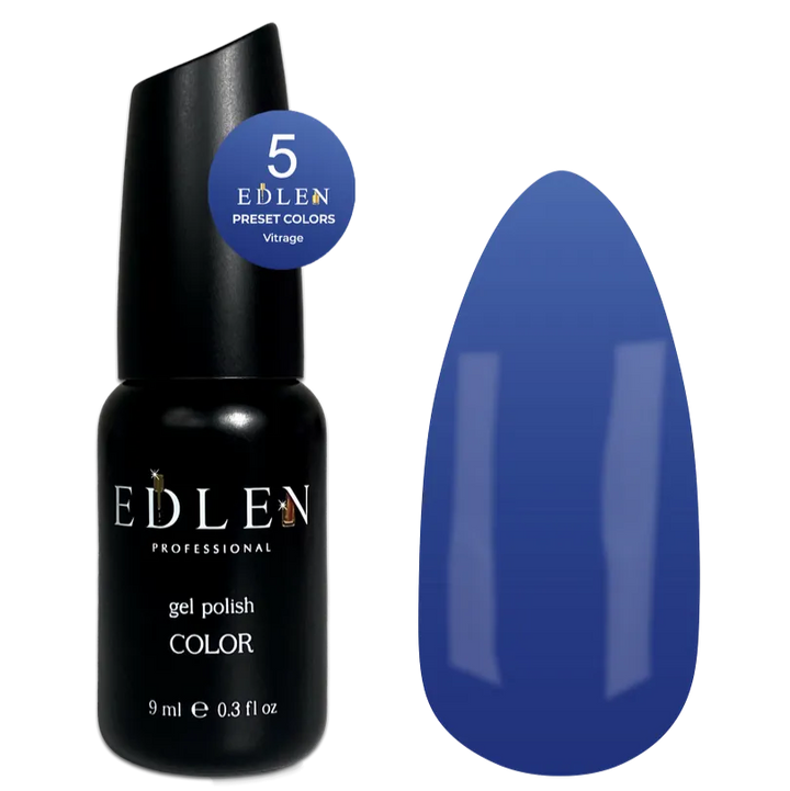 EDLEN Vitrage Color Gel Polish Preset #005, 9 ml