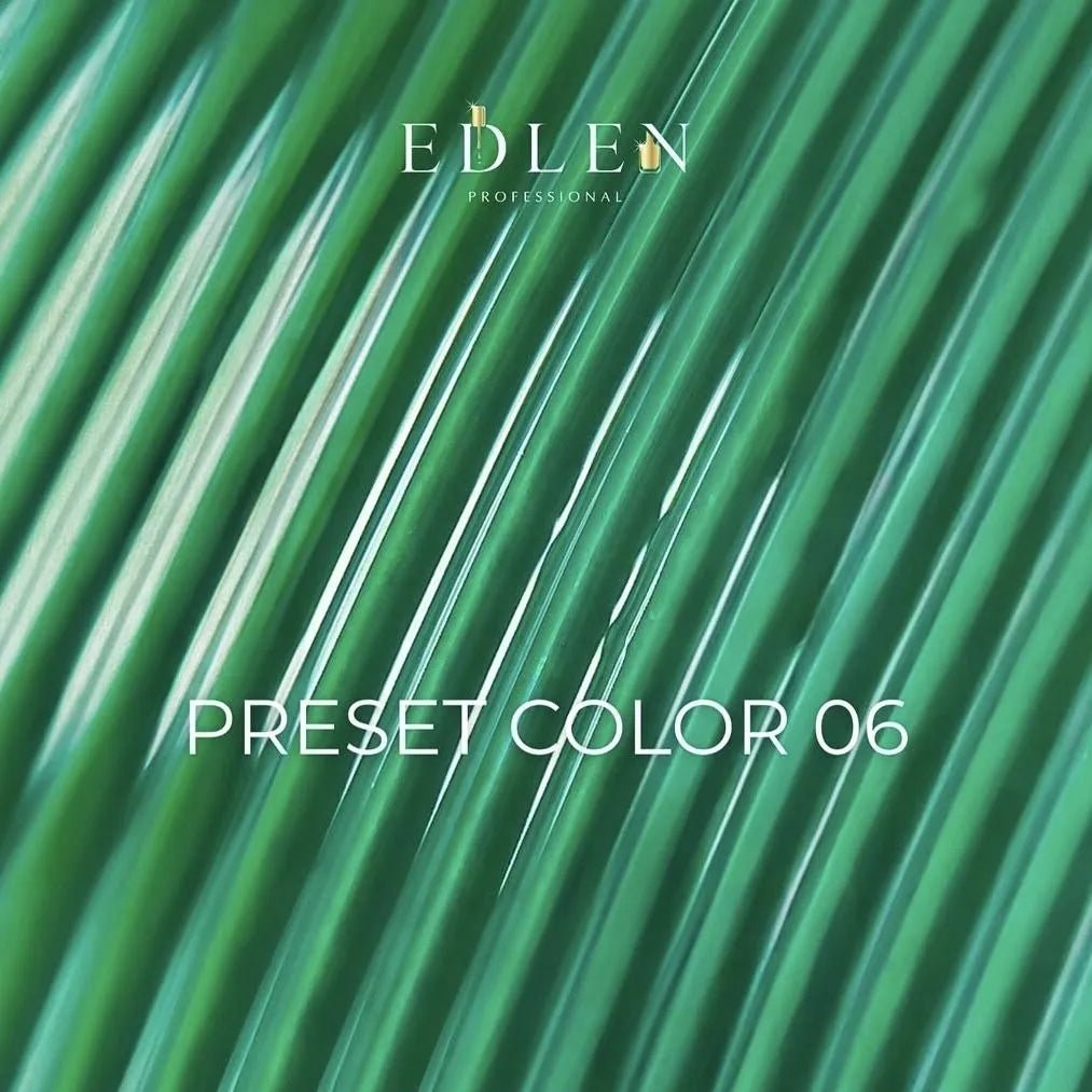 EDLEN Vitrage Color Gel Polish Preset 006, 9 ml - Level Up Beauty Supply