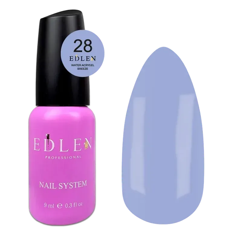 EDLEN Water Acrygel Breeze #28, 9 ml