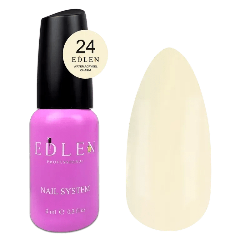 EDLEN Water Acrygel Charm 24, 9 ml - Level Up Beauty Supply