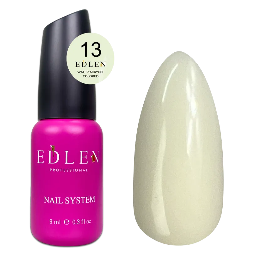 EDLEN Water Acrygel Colored #13, 9 ml