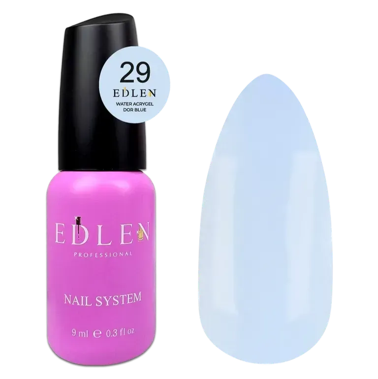 EDLEN Water Acrygel Dor Blue #29, 9 ml
