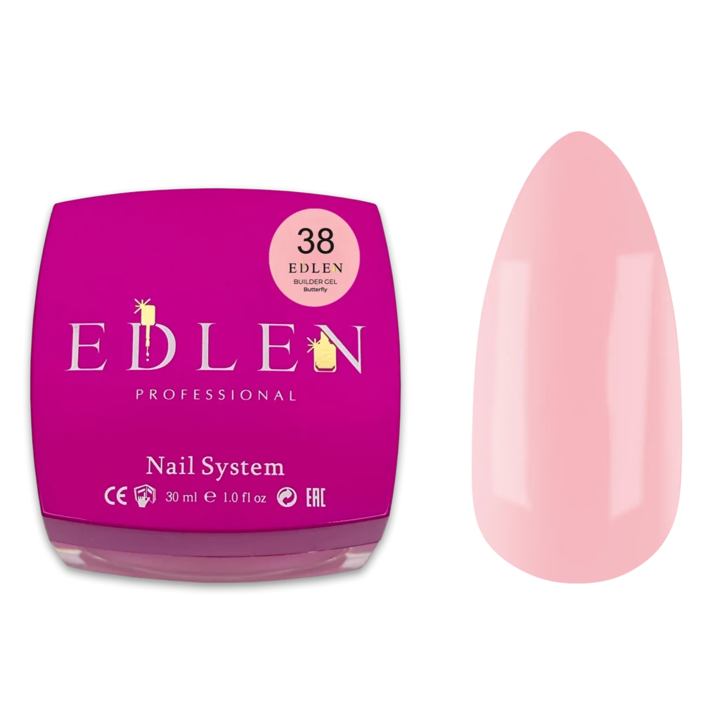 EDLEN Builder Gel Butterfly 38 - Level Up Beauty Supply