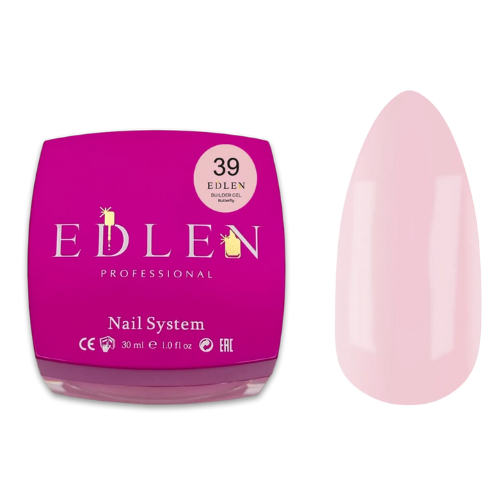 EDLEN Builder Gel Butterfly 39 - Level Up Beauty Supply