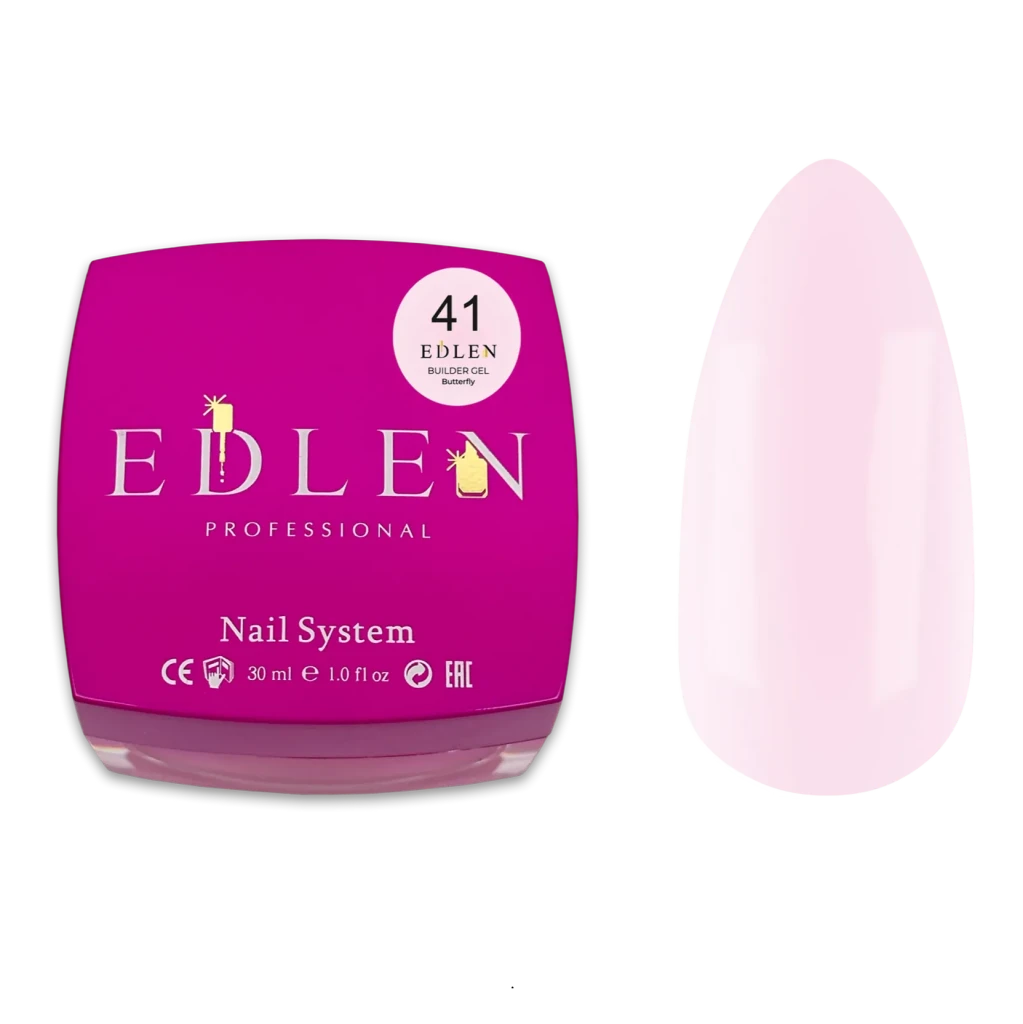 EDLEN Builder Gel Butterfly 41 - Level Up Beauty Supply