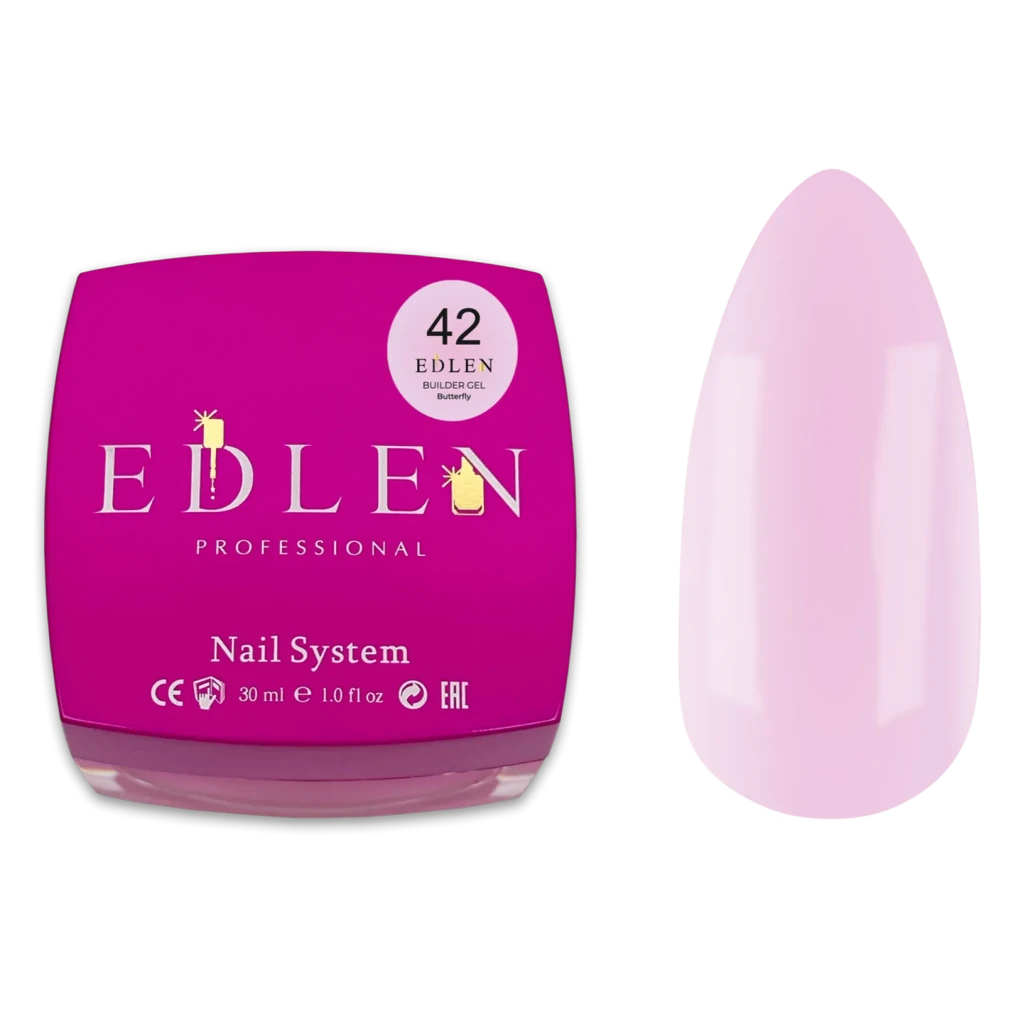 EDLEN Builder Gel Butterfly 42 - Level Up Beauty Supply