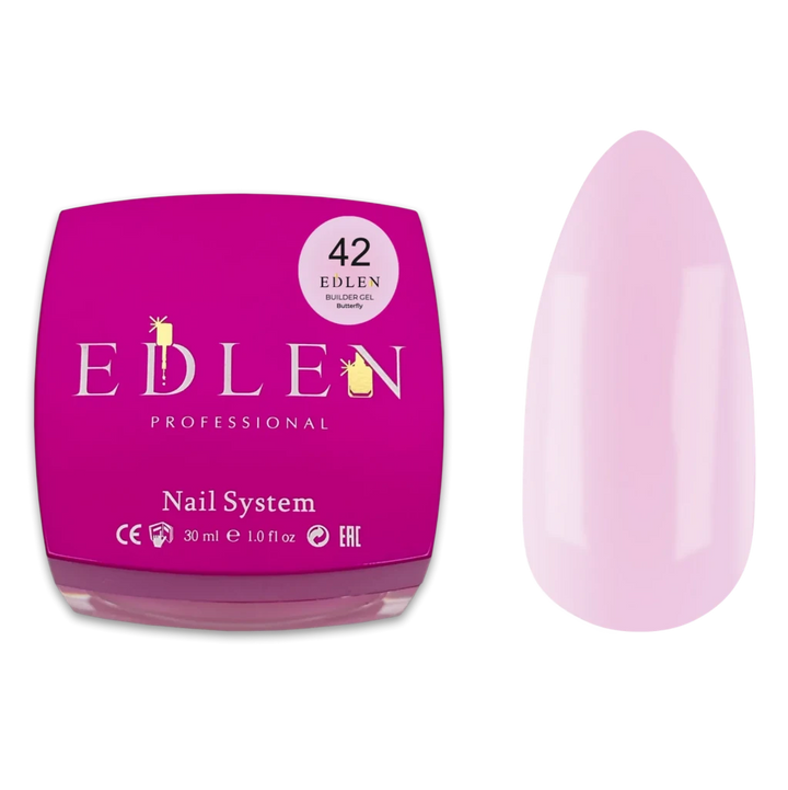 EDLEN Builder Gel Butterfly 42 - Level Up Beauty Supply