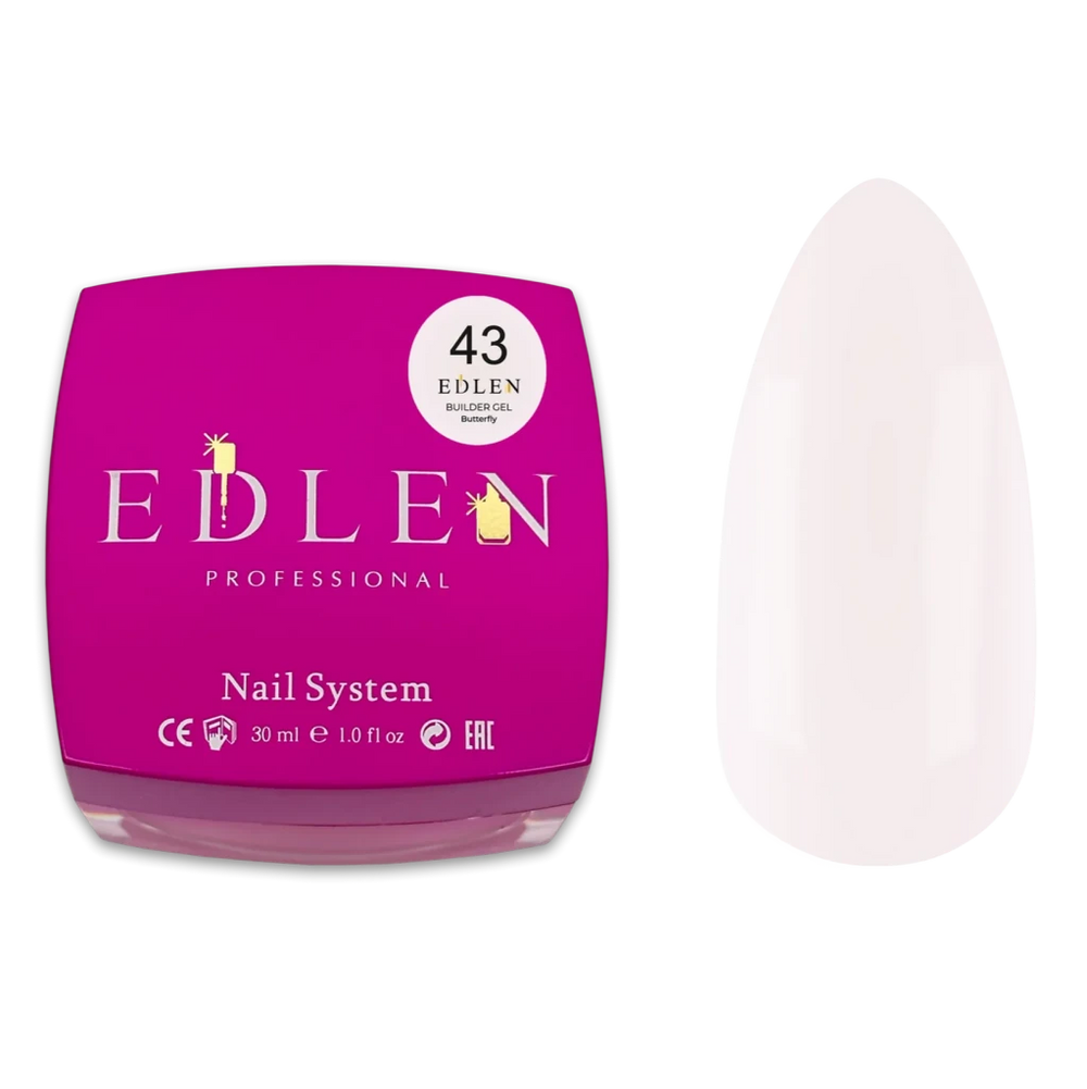 EDLEN Builder Gel Butterfly 43 - Level Up Beauty Supply