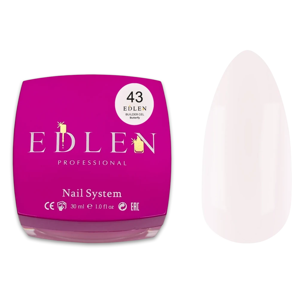 EDLEN Builder Gel Butterfly 43 - Level Up Beauty Supply
