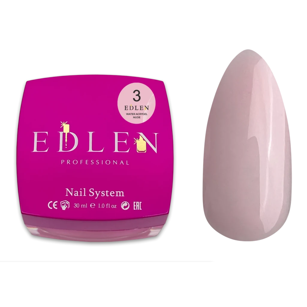 EDLEN Water Acrygel Nude 03 - Level Up Beauty Supply