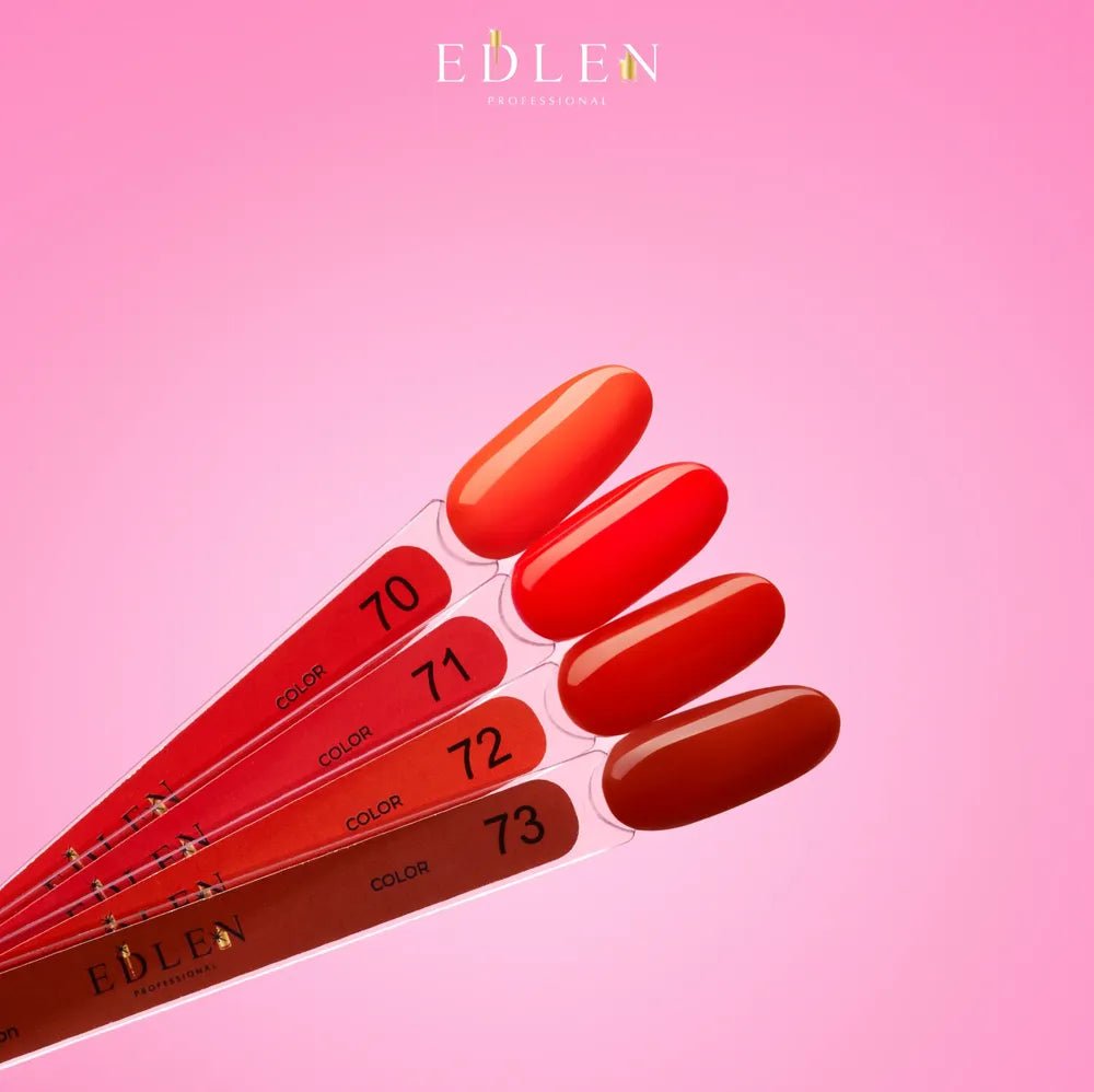 EDLEN Color Gel Polish 073, 9 ml - Level Up Beauty Supply