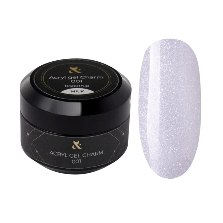 F.O.X Acryl gel Charm 001, 15 ml - Level Up Beauty Supply