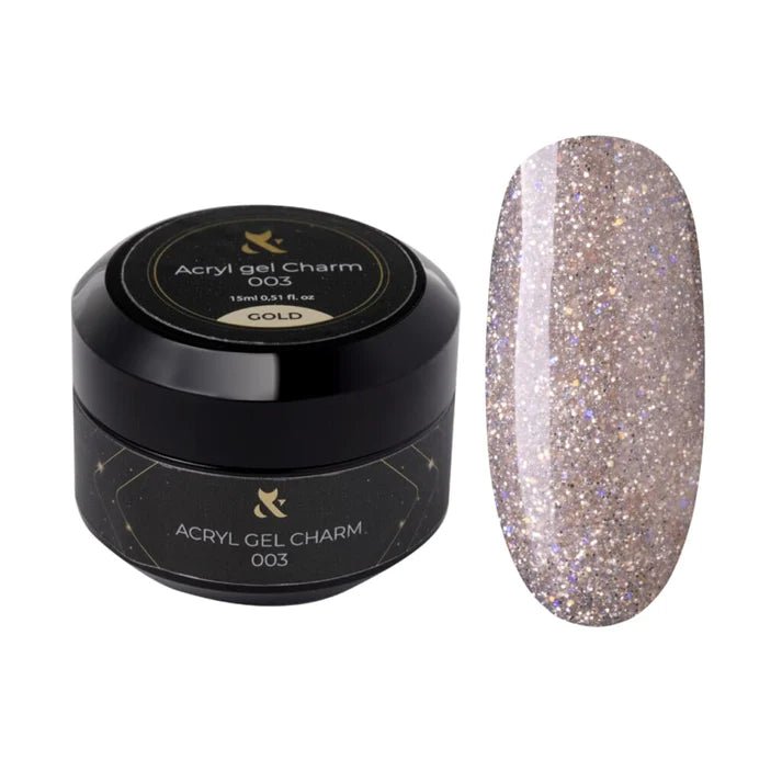 F.O.X Acryl gel Charm 003, 15 ml - Level Up Beauty Supply