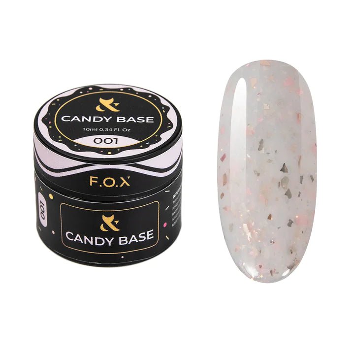 F.O.X Base Candy 001, 10 ml - Level Up Beauty Supply