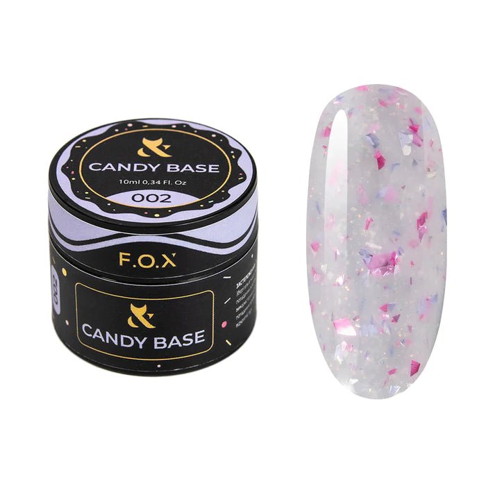 F.O.X Base Candy 002, 10 ml - Level Up Beauty Supply