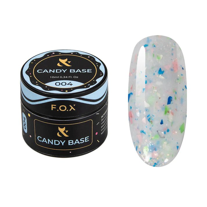F.O.X Base Candy 004, 10 ml - Level Up Beauty Supply