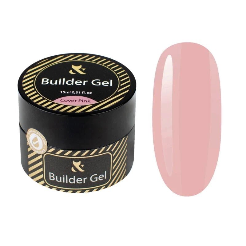 F.O.X Builder gel Cover Pink - Level Up Beauty Supply