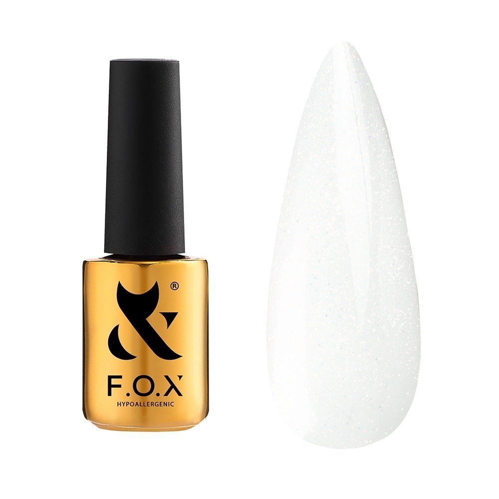 F.O.X Cover Base Shimmer 001, 14 ml - Level Up Beauty Supply
