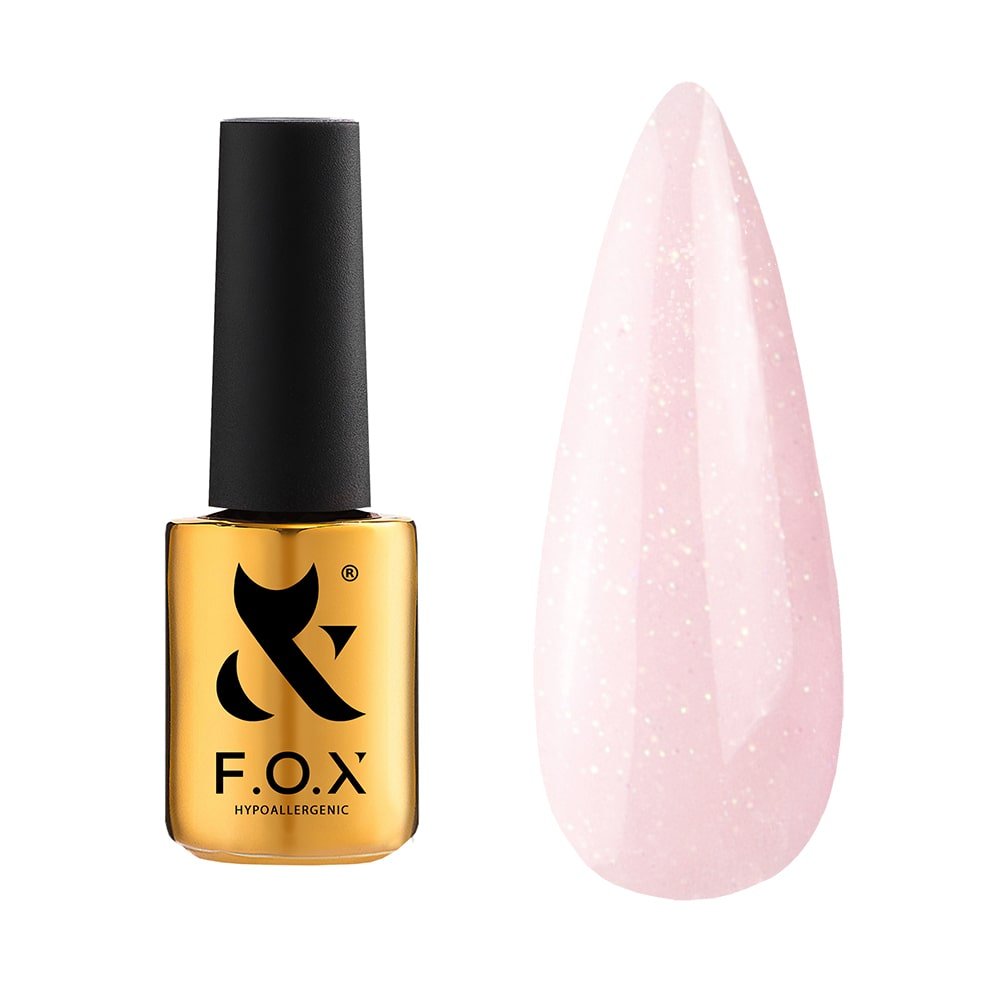 F.O.X Cover Base Shimmer 004, 14 ml - Level Up Beauty Supply