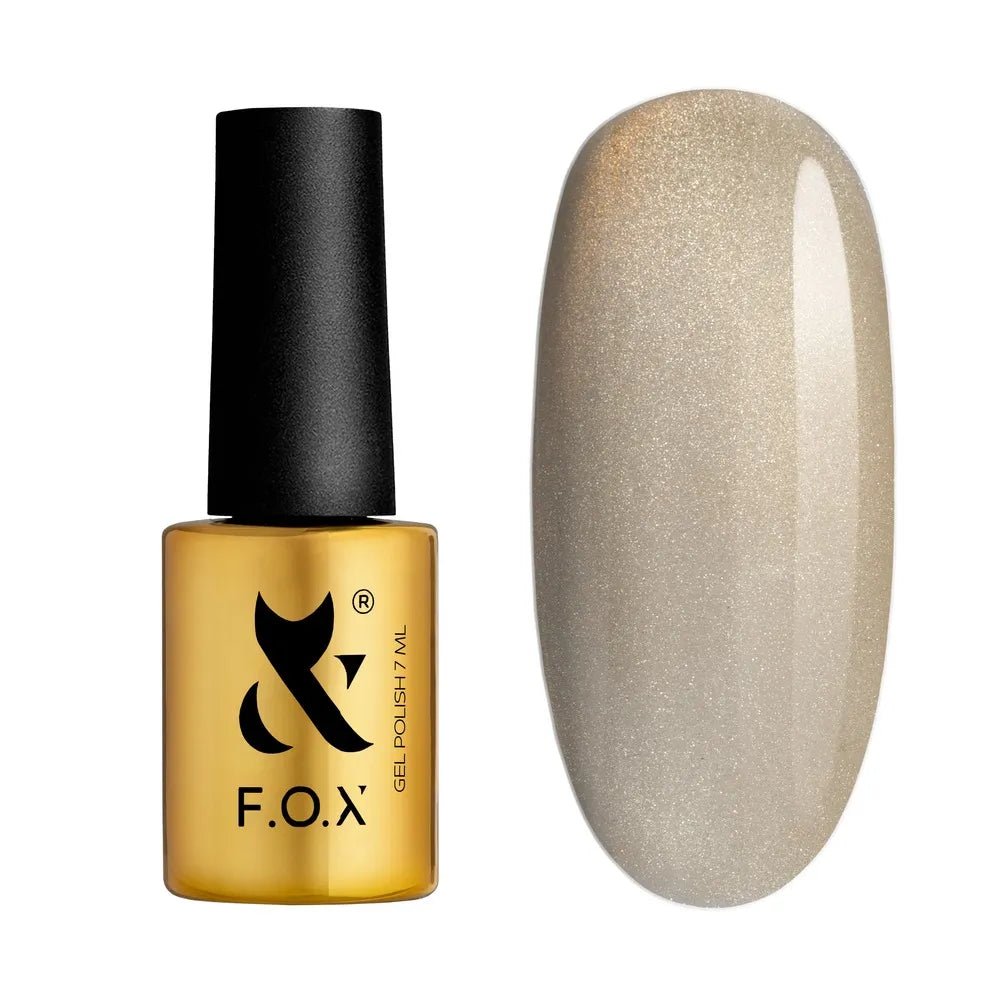 F.O.X Gel Polish Cat Eye 001, 7 ml - Level Up Beauty Supply