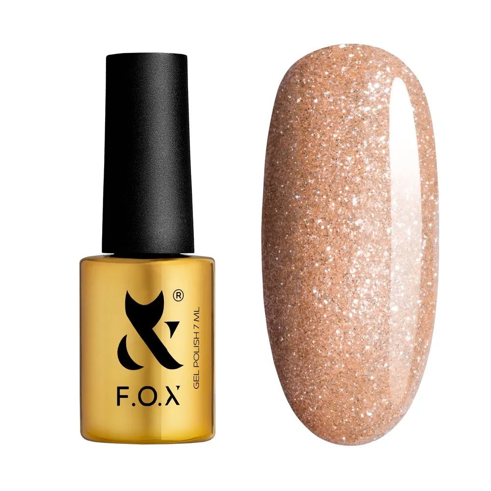 F.O.X Gel Polish Flashback 001, 7 ml - Level Up Beauty Supply